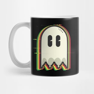 Pac Man Ghost Retro Gamer "Ghosted by Pac-Man" Mug